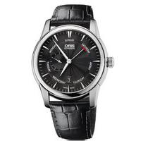 Oris Watch Artelier Small Second Pointer Day Leather