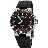 Oris Watch Aquis Date Rubber Black