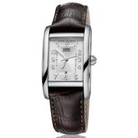 Oris Watch Rectangular Date Lady Leather