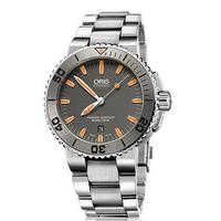 oris watch aquis date bracelet