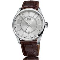 Oris Watch Artix Pointer Moon Date Leather