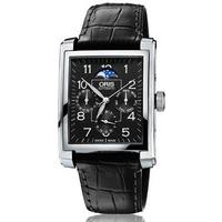 Oris Watch Rectangular Complication Leather