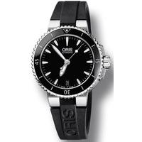 oris watch aquis date lady rubber