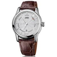 Oris Watch Artelier Small Second Pointer Day Date Leather