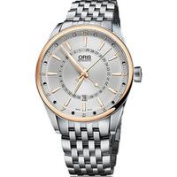 Oris Watch Artix Pointer Moon Bicolor Bracelet