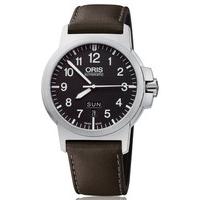 oris watch bc3 advanced day date leather