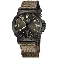 oris watch bc3 day date textile