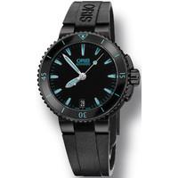 oris watch aquis date pvd rubber