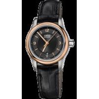 oris watch classic lady date leather