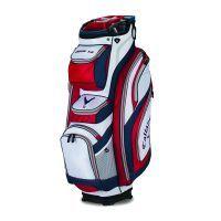 Org 14 Cart Bag White/Navy/Red 2015