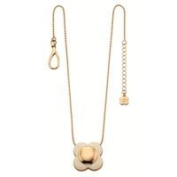 ORLA KIELY Ladies Gold Plated Flower Necklace
