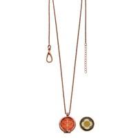 ORLA KIELY Ladies Rose Gold Plated Reversible Necklace
