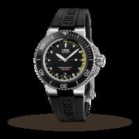 oris aquis depth gauge automatic mens watch