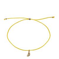 orelia bracelets lemon charm friendship bracelet yellow