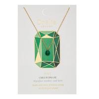 orelia necklaces may chrysoprase birthstone green