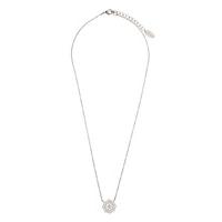 Orelia-Necklaces - Pretty Filigree Ditsy Necklace - Silver