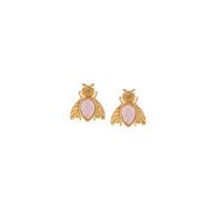 Orelia-Earrings - Semi Precious Bug Stud Earrings -