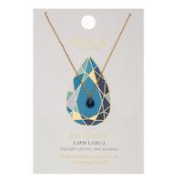 orelia necklaces september lapis birthstone blue