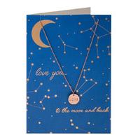 Orelia-Necklaces - Love You To The Moon Giftcard -