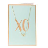 Orelia-Necklaces - Semi Precious XO Necklace Giftcard -