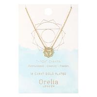 orelia necklaces throat chakra necklace gold