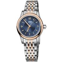 Oris Ladies Classic Two Tone Automatic Bracelet Watch 561 7650 4335-07B