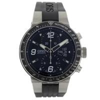 oris mens chronograph watch 679 7614 416rs