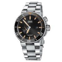 oris mens carlos coste bracelet watch 743 7709 7184 set mb