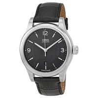 Oris Mens Classic Leather Watch 733 7594 4034-07LS