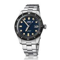 Oris Gents Divers Sixty- Five 42mm Blue Dial Watch