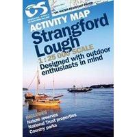 Ordnance Survey Strangford Laminated Map