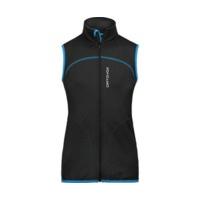 ORTOVOX Merino Fleece Vest Women Black Raven