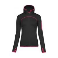 ortovox merino fleece hoody w black raven