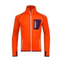 ortovox merino fleece jacket m crazy orange