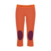 ortovox short pants 185 merino rocknwool women crazy orange