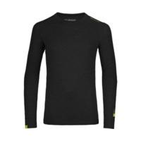 ortovox long sleeve merino ultra 105 men black raven