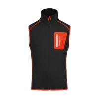 ortovox merino fleece vest men black raven