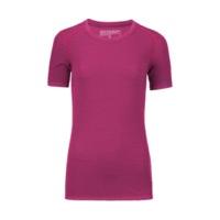 ORTOVOX Merino Supersoft 210 Short Sleeve Women dark very berry