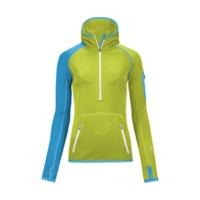 ORTOVOX Fleece (MI) Zip Neck Hoody Happy Green