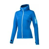 ortovox merino fleece hoody w blue ocean