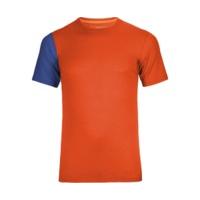 ORTOVOX Short Sleeve 185 Merino Rock\'n\'Wool Men crazy orange