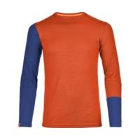 ORTOVOX Long Sleeve 185 Merino Rock\'n\'Wool Men crazy orange