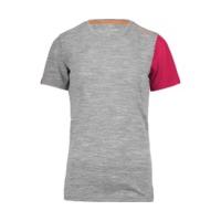 ortovox short sleeve 185 merino rocknwool women grey blend