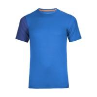 ORTOVOX Short Sleeve 185 Merino Rock\'n\'Wool Men blue ocean