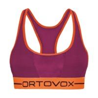 ortovox sport top 185 merino rocknwool women dark very berry