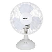 oscillating 12 office desk fan with adjustable tilt angle