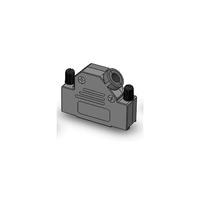 OSSI Connectors OS-DVZK25 Side Entry Die Cast D Type Cover 25 Way