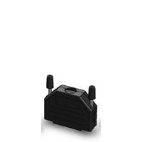 OSSI Connectors OS-DPPK25 Snap Fit Hinged Plastic D Type Cover 25 ...