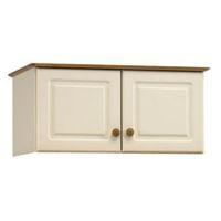 Oslo Cream & Pine 2 Door Top Box (H)416mm (W)883mm