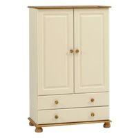 Oslo Cream 2 Door 2 Door 2 Drawer Wardrobe (H)1373mm (W)883mm